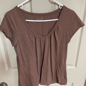 Old Navy Brown Short Sleeve Tee